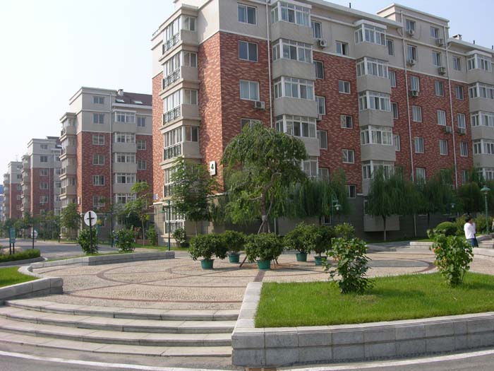 劈開磚工程荊州錦華園_博悅佳軟瓷磚施工案例欣賞